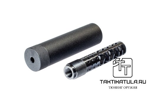 Реактивный ДТКП закрытого типа Тактика-Тула НОЧЬ-2 для ПК кал. 7,62 (18х1,5L) (20108) Реактивный ДТКП закрытого типа Тактика-Тула НОЧЬ-2 для ПК кал. 7,62 (18х1,5L) (20108)
